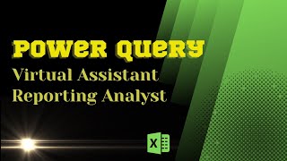 Step-by-step Power Query Tutorial for beginners (Tagalog) #powerbi #powerquery excel tutorial