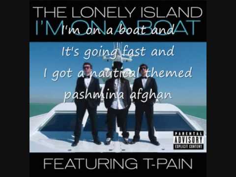 lonely island im on a boat with lyrics