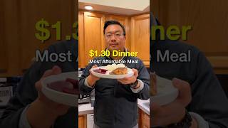 How I make a $1.30 dinner meal