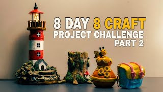 Part-II Of 8-day 8-craft Project Challenge | DIY | Art and craft
