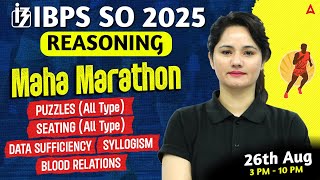 IBPS SO Reasoning 2025 | Complete Reasoning in One Video | By Neelam Gahlot