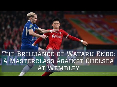 Wataru Endo's Wembley Brilliance: Dominating Enzo and Caicedo 🇯🇵⚽️