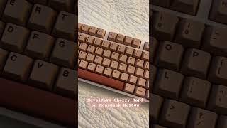 Talk about quality keycaps | NovelKeys Cherry Sand PBT Dye Sub #novelkeys #mechanicalkeyboard