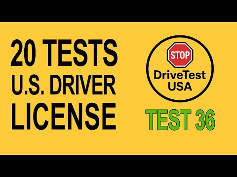 🚗 DMV Practice Test #36 — 2025 Real Questions to Pass Your U.S. Driving Exam 🇺🇸