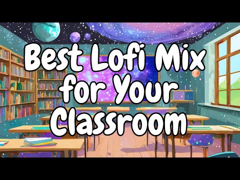 Quiet Classroom Space Vibes 📖 | Lofi for Studying, Concentration and Boost Your Focus 🎧|