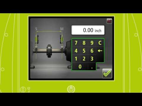 Fixturlaser NXA Touch Tip    Entering Dimensions and Setting Tolerances