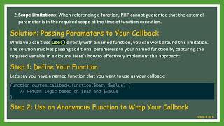 Using use() with array_filter Callback in PHP