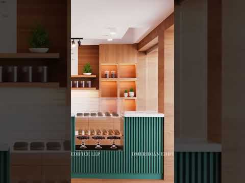 Cafe Interior Design | Contact: +91 9633717537 | #kerala #cafe #cafedesign #interiordesign