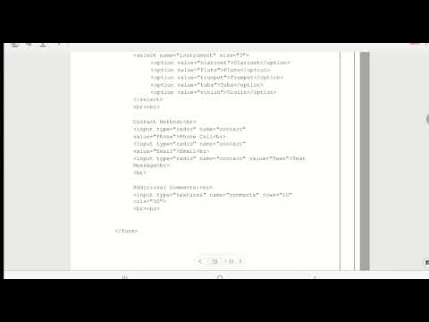 Higher Computing Specimen - Q15 HTML form