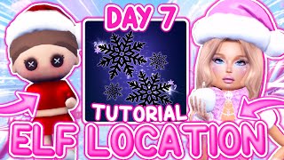 🚨HOW TO FIND THE LANA ELF LOCATION DAY 7 + NEW SECRET REWARD IN DRESS TO IMPRESS *TUTORIAL* | Roblox