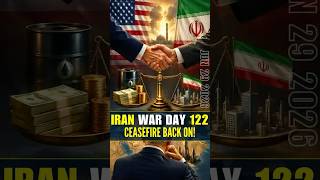 Iran War Day 122: Ceasefire back on, IDF destroys underground tunnels. Is the Strait of Hormuz Open?