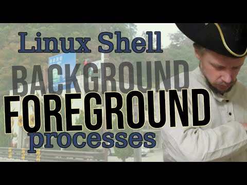Foreground and Background Processes in Linux