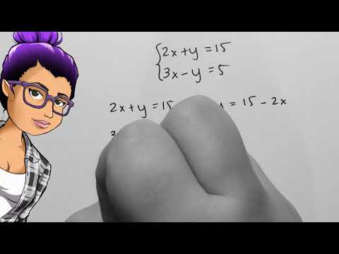 Systems of Linear Equations with Two Variables - Substitution