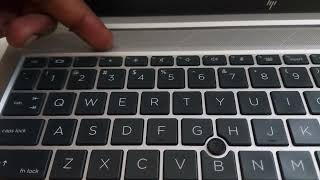 How to turn on keyboard backlight on HP EliteBook 850 G7 -Backlight Tutorial