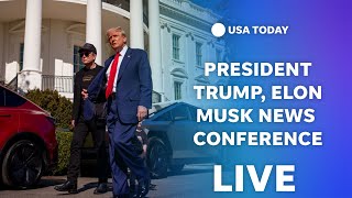 Watch live: President Trump, Elon Musk hold news conference