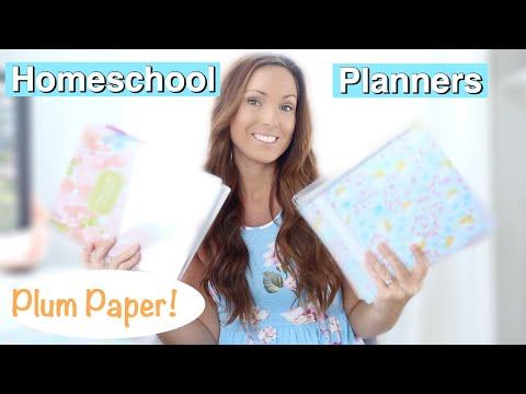 HOMESCHOOL PLANNER IDEAS | How I Design My Plum Paper Homeschool Planner | CUSTOMIZE | FLIP-THROUGH