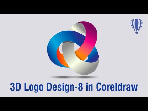 3D Logo design in Coreldraw-8 | Corel X7 | Coreldraw logo design | GRAPHICSLANCE