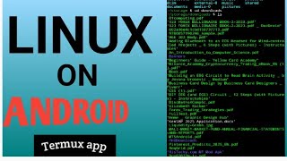 Linux Commands You Need to know (Termux: Android) : Linux for Android