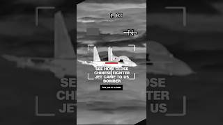 See how close Chinese fighter jet came to US bomber