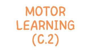 IB Sports Science- Motor Learning Process (C.2.1) and (C.2.2)