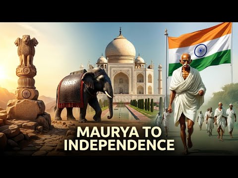 मौर्य साम्राज्य से आज़ादी तक भारत का सफर