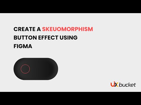 Skeuomorphism Button Effect Using Figma | Smart animate figma | Figma Ui Design