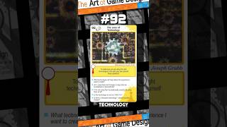 Game Design Tips #92 - Technology #HolidaysOnShorts #gamedev #shorts