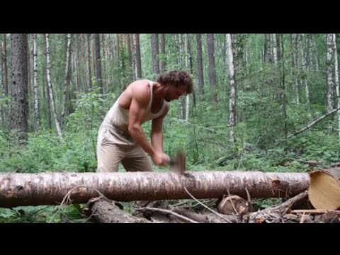 Man Builds an OFF-GRID Cabin Alone in the Wild North | Start to Finish by#unfrezzmyaccount 