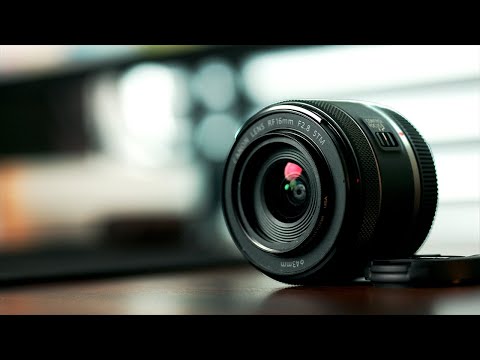 The BEST lens for vlogging - Canon RF 16mm F2.8