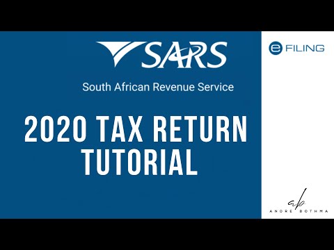 How to submit your 2020 tax return | SARS eFiling Tutorial