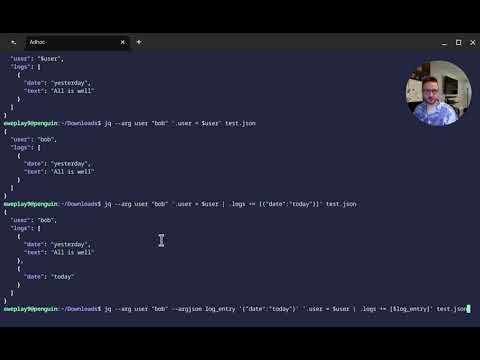 Modifying JSON using jq in bash