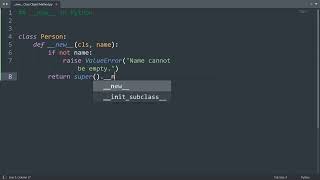 __new__ class object method in Python | Python Examples | Python Coding Tutorial | Python Interview