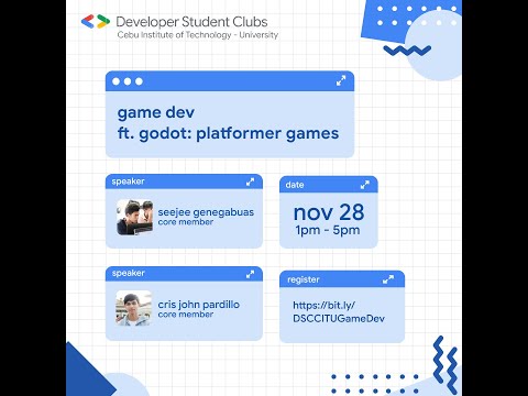 Game Dev. featuring Godot: Platformer Games