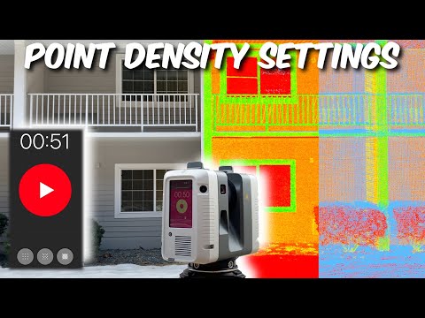 Optimizing Point Density for 3D Scanning