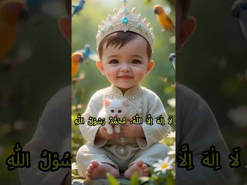 Pehla Kalma Tayyab I Pehla kalma for kids I 1st kalma | kalma tyaba| Islamic video I کلمہ طیب