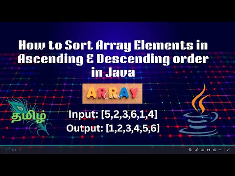 🔥 Java Array Sorting Made Easy! Ascending & Descending Order Using Loops |Java Interview Questions