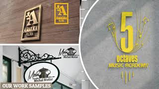 Logo Design Service & Business Card, Letterhead and Full Stationery