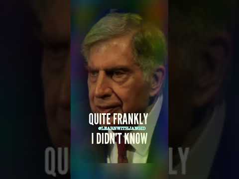 None of friends supposed me-Ratan Tata speech |WhatsApp states |#shorts