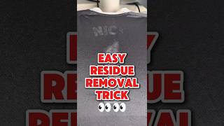 Nameset residue removal that will AMAZE you!