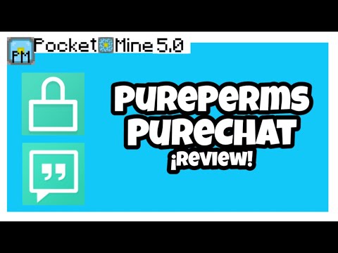 PurePerms & PureChat PocketMine-MP 5.0  Plugin | [FREE DOWNLOAD] | MINECRAFT PE 1.20 - 1.20.10+