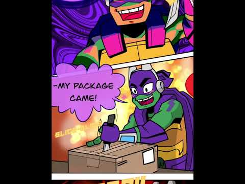 I thought Donnie was gonna murder someoneone!!! #ROTMNT credits to my sis for voicing raph