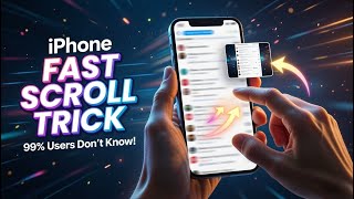 iPhone Fast Scroll & Easy Back Navigation Trick । Hidden iPhone Gesture