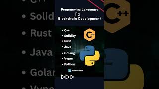 Programming languages are used in #blockchaindevelopment  | #web3development | #husmerktech