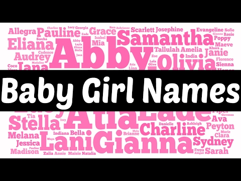 💜💜💜BABY GIRL NAMES💜💜💜