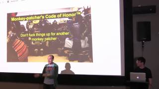 Forrest L Norvell & Brian Ford: MONKEYPATCH THE PLANET! | NodeConf ONE-SHOT | JSFest Oakland 2014
