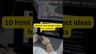 HTML mini project ideas for student#html5