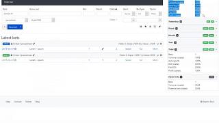 Betdiary.io - Stake, units and graph settings demo