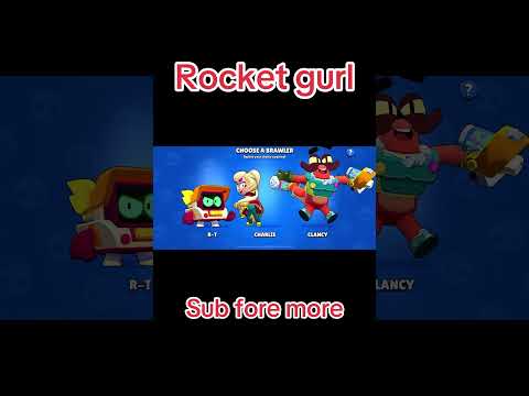 Rocket gurl #newbrawl #brawlstars #brawlin #brawlnews #brawlstarsgame #supercell #shortvideo #brawl