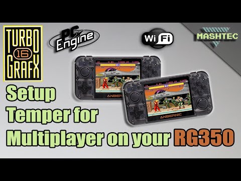 RG350 - How to install & setup TurboGrafx-16 (PC Engine) emulator for multiplayer gaming