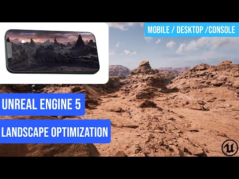 Landscape Optimization for Mobile Games Unreal Engine 5 Tutorial